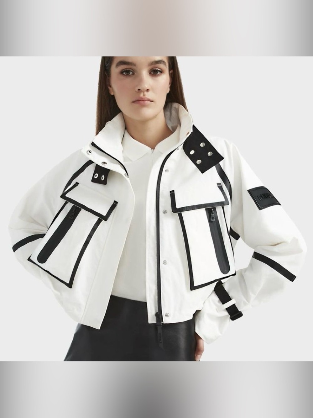 RUDSAK Black & White Utility Jacket